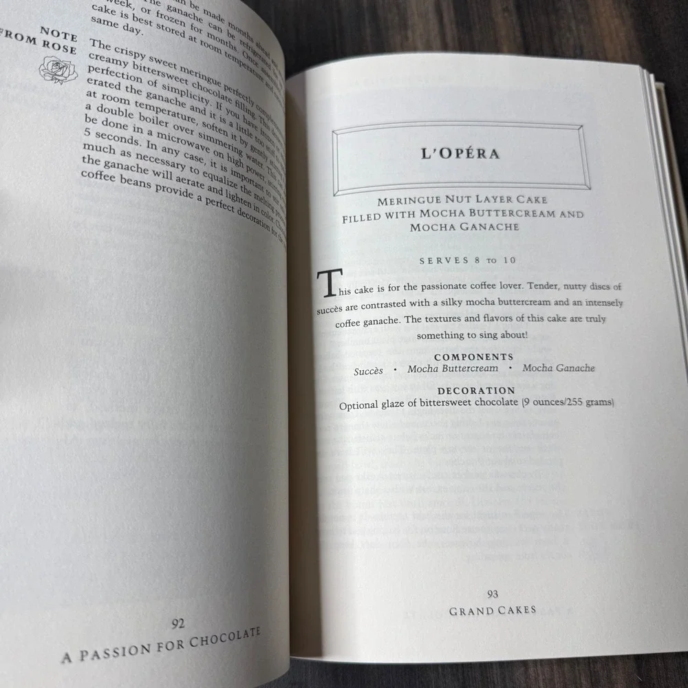 A Passion for Chocolate Cookbook French Classic Recipes‎ Rose Levy Beranbaum